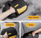 Upgraded Electrostatic Pet Hair Removal Glove - Reusable, Washable Mitt for Furniture, Carpet, Car Seat & Clothing - Efficient Cat & Dog Hair Remover