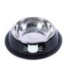 02faa2e0-d820-4986-a57c-cb87ceb328ac.jpg Pet Bowls For Small Cats, Non-Slip Stainless Steel Cat Food Bowls With Removable Rubber Base