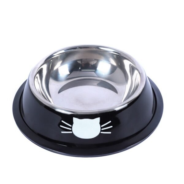 02faa2e0-d820-4986-a57c-cb87ceb328ac.jpg Pet Bowls For Small Cats, Non-Slip Stainless Steel Cat Food Bowls With Removable Rubber Base