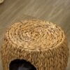 2f61b510-4e47-49a0-864c-ba786b3731fb.jpg PawHut Wicker Cat Bed Cat House Stool With Washable Cushion, 44 X 43 X 41cm