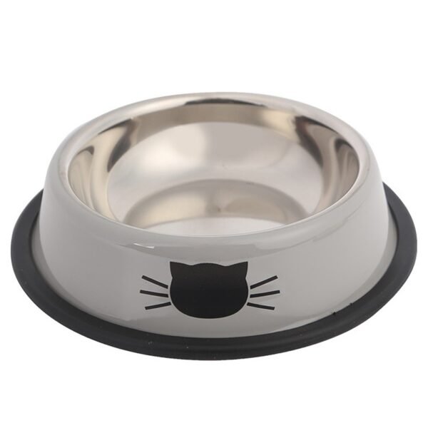a1c72124-445b-4570-b2f8-8bcb54ba3d6e.jpg Pet Bowls For Small Cats, Non-Slip Stainless Steel Cat Food Bowls With Removable Rubber Base