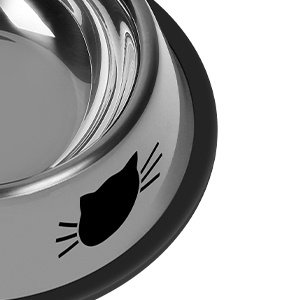 d5a65de9-f84d-49bb-8163-4acce91c0849.jpg Pet Bowls For Small Cats, Non-Slip Stainless Steel Cat Food Bowls With Removable Rubber Base